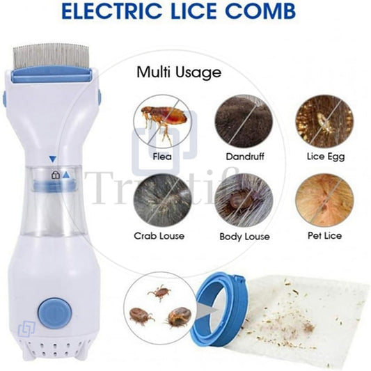 V Comb Head Lice Machine With Filter