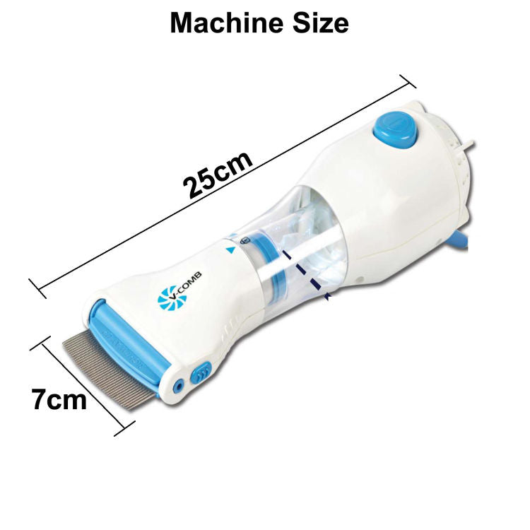 V Comb Head Lice Machine With Filter