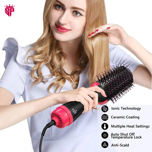Hair Dryer Brush 3-in-1 Hot Air Brush Hair