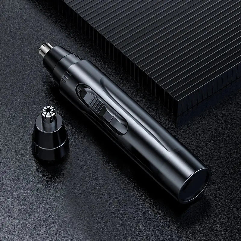 Black Electric Nose Hair Clipper for Men and Women