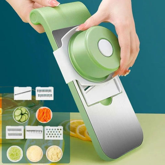 5 In 1 Manual Vegetable Slicer Cutter
