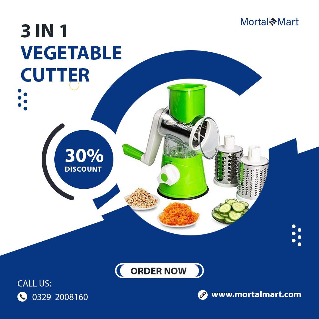 3 in 1 Vegetable Cutter, Multifunctional Vegetable Slicer