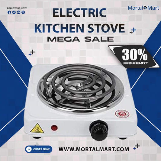 Electric Stove for cooking, Hot Plate heat up in just 2 mins