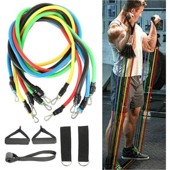 Exercise Band Resistance Band 11(PCS) Power Exercise Resistance Band
