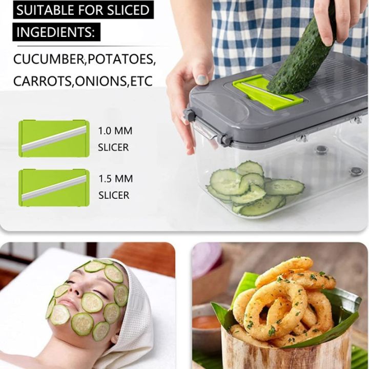 New 22 In 1 Vegetable Chopper Slicer Dicer All in 1