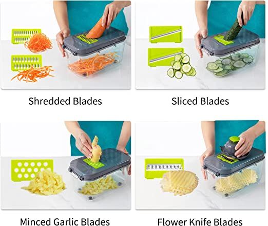 New 22 In 1 Vegetable Chopper Slicer Dicer All in 1