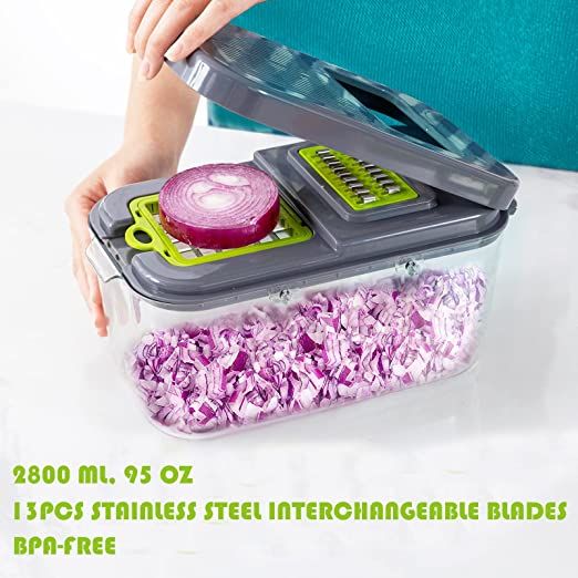 New 22 In 1 Vegetable Chopper Slicer Dicer All in 1