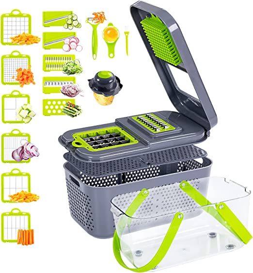 New 22 In 1 Vegetable Chopper Slicer Dicer All in 1